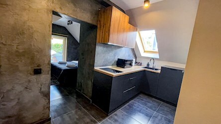 Apartament de lux cu un dormitor și living